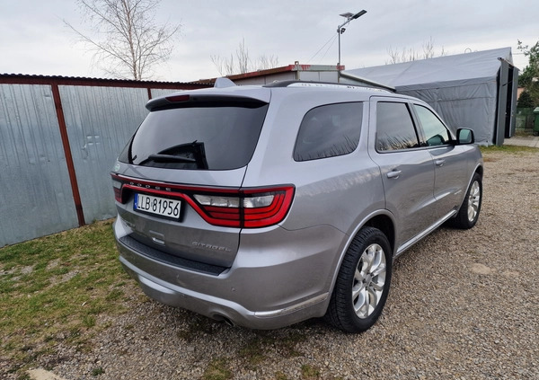 Dodge Durango cena 129800 przebieg: 111500, rok produkcji 2017 z Lubartów małe 562
